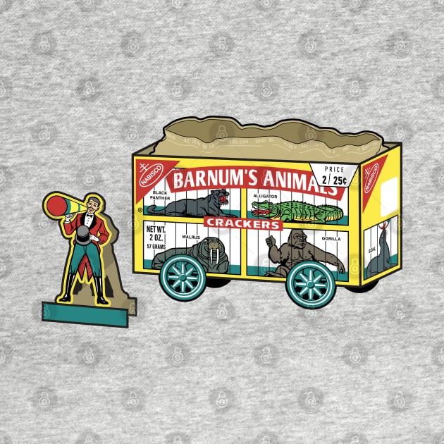 Retro Barnum's Animal Crackers by Chewbaccadoll